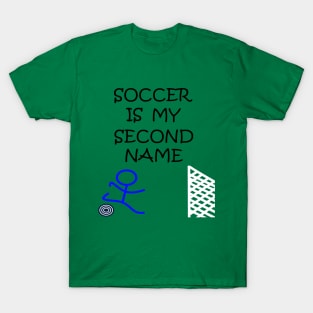 Stick Figure Soccer T-Shirt